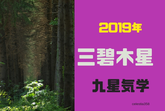 19年 三碧木星の年運 月運を解説します セレスティア358