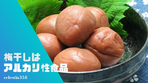 梅干しはアルカリ性食品 アルカリ性食品の効果をご紹介 セレスティア358 梅干しはアルカリ性食品 アルカリ性食品の効果をご紹介 セレスティア358