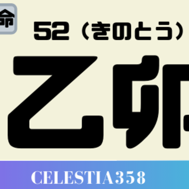 乙卯 きのとう の性格と特徴について解説 年の乙卯の運勢は セレスティア358